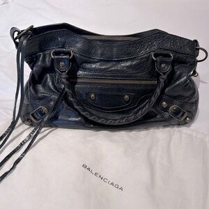 Balenciaga classic motorcycle bag